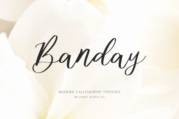Banday: A Timeless Cursive Font for Modern Design