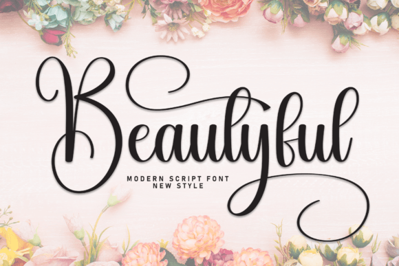 Beautyful Font: Elegant Style for Every Design