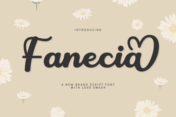 Fanecia: A Playful and Romantic Font for Creative Projects