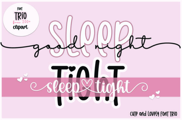 Goodnight Sleep Tight: A Playful Font for Creative Expression