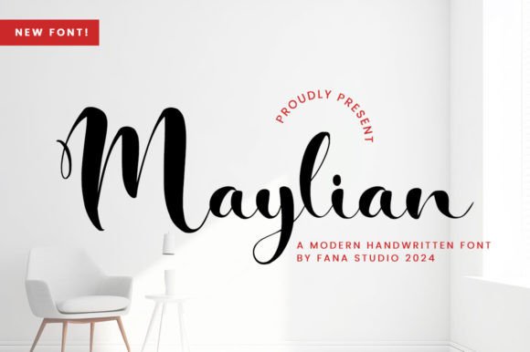 Maylian: Elegant Handwriting for Modern Design