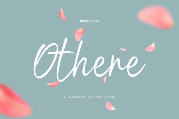 Othere: A Modern Script Font for Creative Professionals