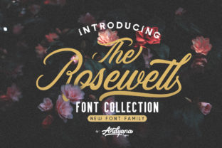 Rosewell Family: A Font That Merges Elegance and Retro Charm