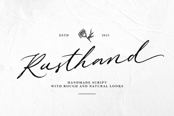 Rusthand: The Organic Script for Authentic Branding