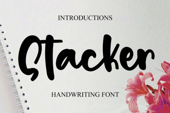 Stacker: A Stylish and Dainty Script Font for Creative Projects