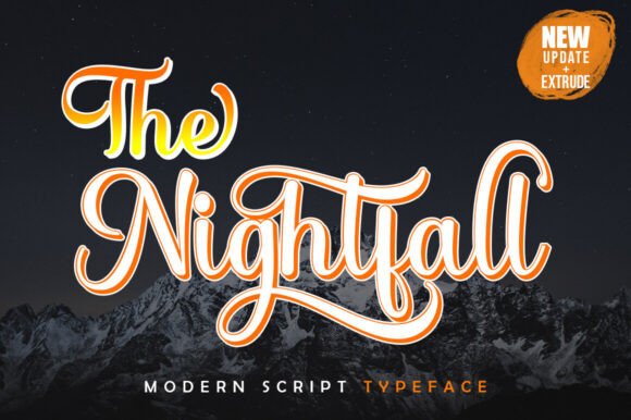 The Nightfall Font: A Versatile Script for Modern Design