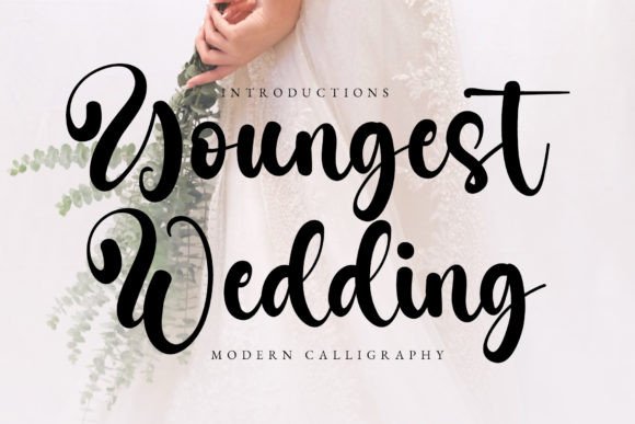 Youngest Wedding: A Stylish Script Font for Timeless Design